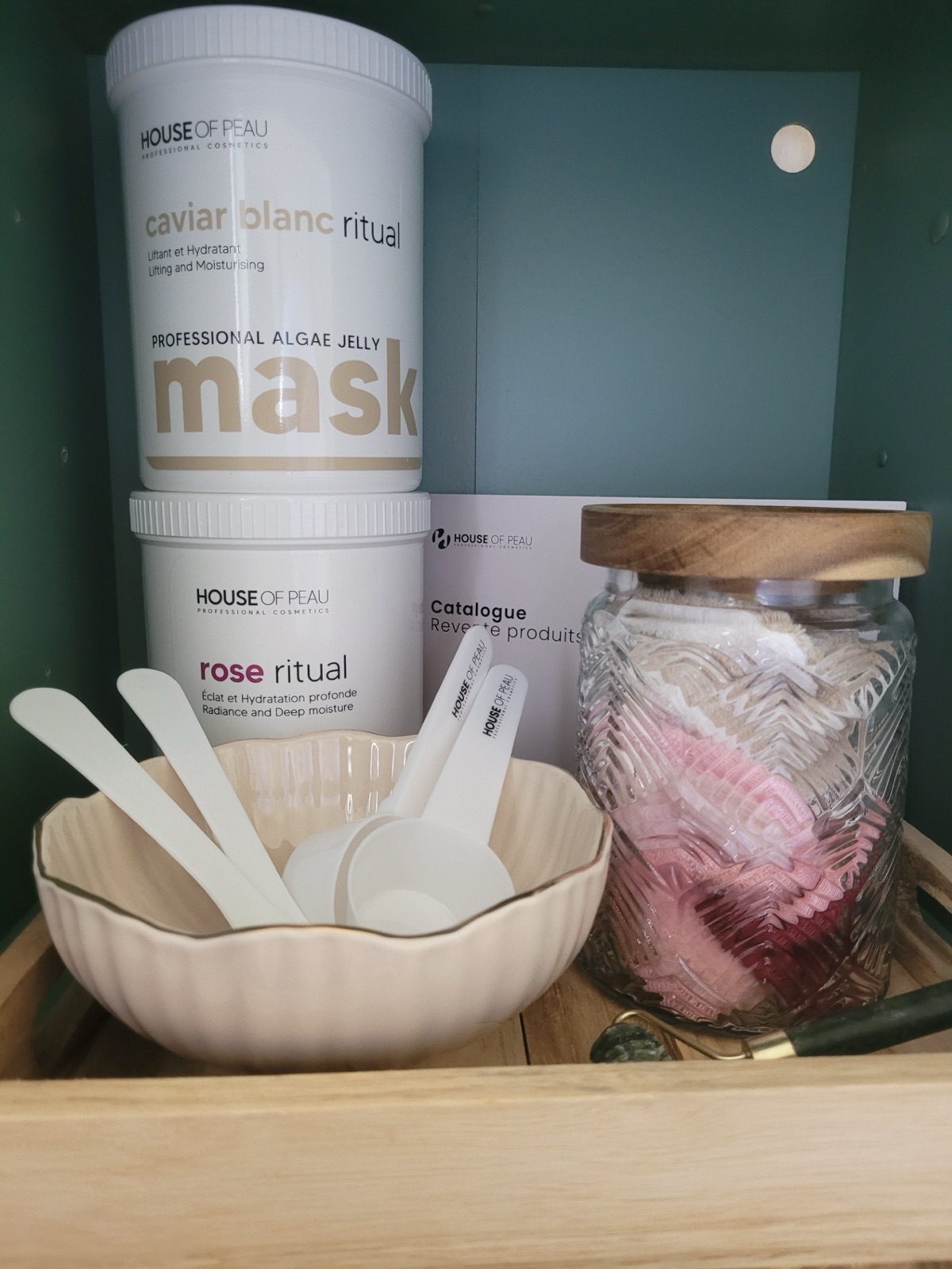 Masque Algae Jelly House of Peau — caviar blanc et rose ritual